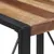 Produktbild 4 för Matbord 80x80x75 cm massivt trä med sheshamfinish