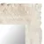 Produktbild 4 för Spegel vit 110x50 cm massivt mangoträ