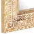 Produktbild 4 för Handsnidad spegel 80x50x2,6 cm massivt mangoträ