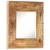 Produktbild 8 för Handsnidad spegel 50x50x11 cm massivt mangoträ