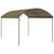 Produktbild 2 för Paviljong 4x3x2,6 m taupe 180 g/m²