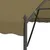 Produktbild 5 för Paviljong 4x3x2,6 m taupe 180 g/m²