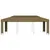 Produktbild 2 för Paviljong dubbla tak 3x6 m taupe 180 g/m²