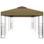 Produktbild 3 för Paviljong 6x3x2,7 m taupe 180 g/m²