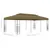 Produktbild 6 för Paviljong 6x3x2,7 m taupe 180 g/m²