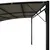 Produktbild 5 för Paviljong 4x3x2,55 m taupe