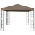 Produktbild 2 för Paviljong 3x3 m taupe