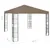 Produktbild 7 för Paviljong 3x3 m taupe