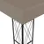 Produktbild 4 för Paviljong 6x3 m taupe tyg