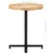 Produktbild 6 för Cafébord runt Ø60x75 cm grovt mangoträ