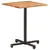 Produktbild 10 för Cafébord med levande kanter 60x60x75 cm massivt akaciaträ