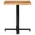 Produktbild 2 för Cafébord med levande kanter 70x70x75 cm massivt akaciaträ