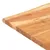 Produktbild 4 för Cafébord med levande kanter 70x70x75 cm massivt akaciaträ