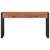 Produktbild 3 för Skrivbord med 2 lådor 140x40x75 cm teak