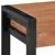 Produktbild 8 för Skrivbord med 2 lådor 140x40x75 cm teak