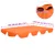 Produktbild 6 för Reservtak för hammock orange 188/168x145/110 cm