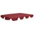 Produktbild 3 för Reservtak för hammock vinröd 188/168x145/110 cm
