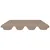 Produktbild 3 för Reservtak för hammock taupe 150/130x105/70 cm