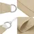 Produktbild 6 för Solsegel oxfordtyg fyrkantigt 2,5x2,5 m beige