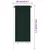 Produktbild 6 för Rullgardin utomhus 60x140 cm mörkgrön HDPE