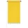 Rullgardin utomhus 80x140 cm gul HDPE