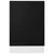 Produktbild 4 för Front för diskmaskin svart 45x3x67 cm konstruerat trä