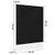 Produktbild 6 för Front för diskmaskin svart 45x3x67 cm konstruerat trä