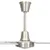 Produktbild 6 för Takfläkt 142 cm silver