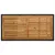 Produktbild 5 för Barbord med förvaringshyllor svart 120x60x110 cm konstrotting