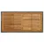 Produktbild 5 för Barbord med förvaringshyllor grå 120x60x110 cm konstrotting