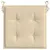 Produktbild 6 för Stolsdynor 6 st beige 50x50x3 cm oxfordtyg