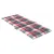 Produktbild 6 för Stolsdynor 2 st rödrutig 120x50x3 cm tyg