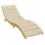 Produktbild 3 för Solsängsdyna beige 200x60x3 cm oxfordtyg