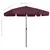Produktbild 8 för Strandparasoll vinröd 200x125 cm