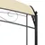 Produktbild 4 för Paviljong 3x3x2,65 m gräddvit 180 g/m²