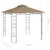 Produktbild 5 för Paviljong 3x3x2,7 m taupe 160 g/m²