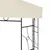 Produktbild 4 för Paviljong 4x3x2,7 m gräddvit 160 g/m²
