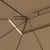 Produktbild 5 för Paviljong 4x3x2,7 m taupe 160 g/m²