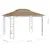 Produktbild 6 för Paviljong 4x3x2,7 m taupe 160 g/m²