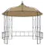 Produktbild 2 för Paviljong 300x290 cm taupe rund