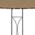 Produktbild 3 för Paviljong 300x290 cm taupe rund
