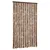 Produktbild 2 för Insektsdraperi beige och ljusbrun 120x220 cm chenille