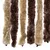 Produktbild 5 för Insektsdraperi beige och ljusbrun 120x220 cm chenille