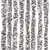 Produktbild 6 för Insektsdraperi brun och beige 56x200 cm chenille