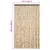 Produktbild 7 för Insektsdraperi beige 120x220 cm chenille