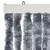 Produktbild 4 för Insektsdraperi silver 90x200 cm chenille