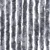 Produktbild 6 för Insektsdraperi silver 120x220 cm chenille