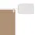 Produktbild 3 för Markis vertikal taupe 60x800 cm oxfordtyg