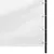 Produktbild 3 för Balkongskärm vit 80x240 cm oxfordtyg