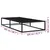 Produktbild 7 för Sängram svart metall 100x200 cm